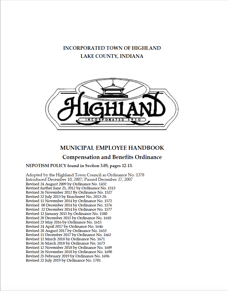 Highland Employee Handbook